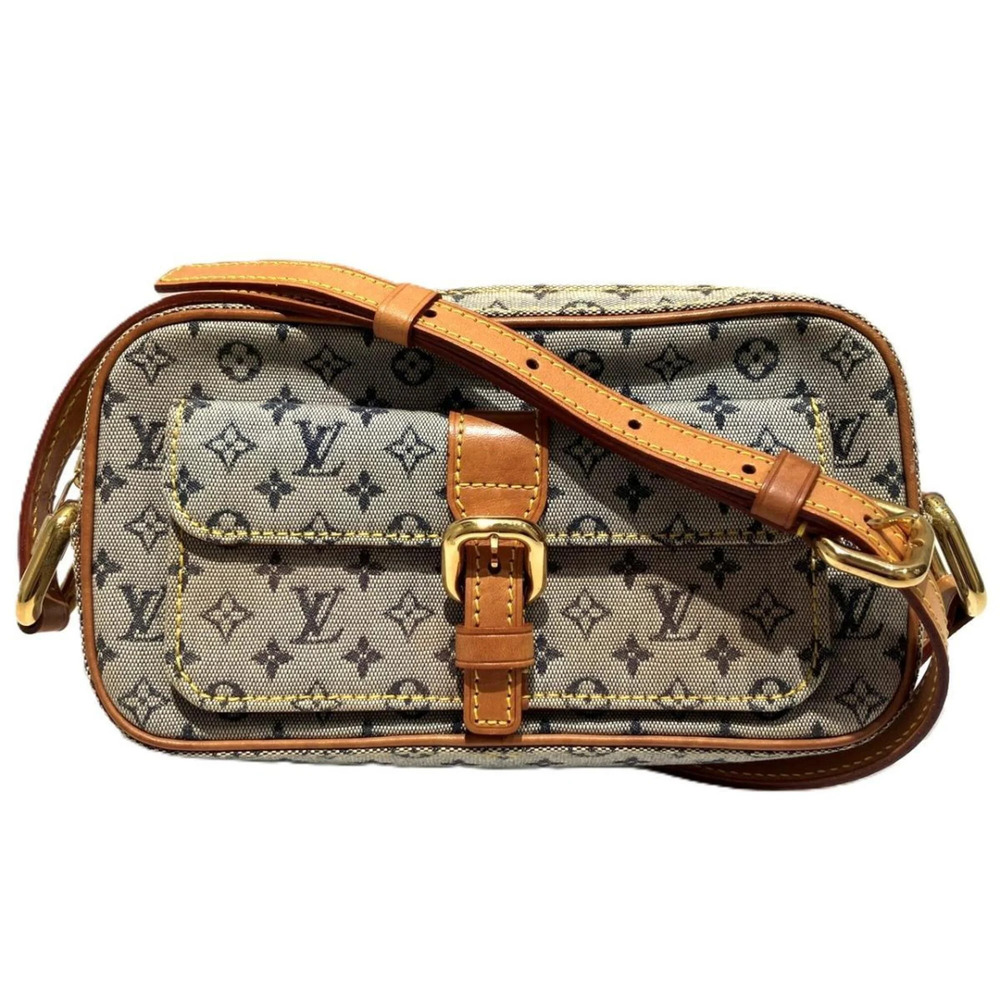 Louis Vuitton Beige Monogram Canvas Crossbody with Tan Leather Trim